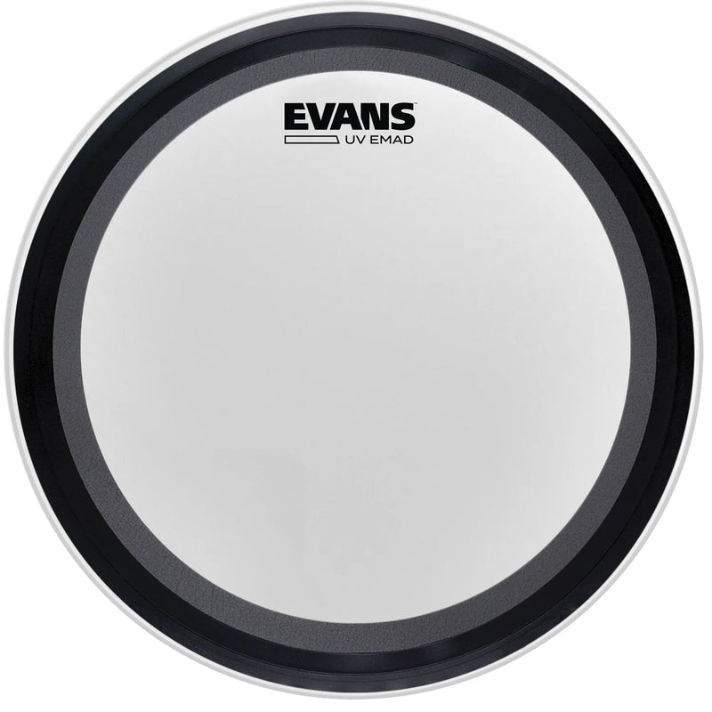 Evans - UV EMAD BD24EMADUV 24" Bass Drum Head, White