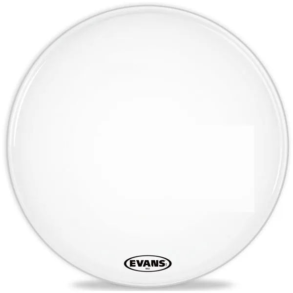 Evans - MX2 White BD32MX2W 32" Marching Bass Drum Head