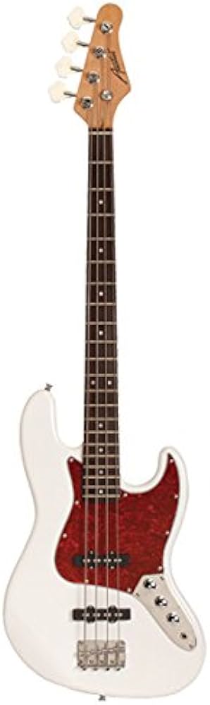 Austin - Guitars AJB300WH Electric Bass White