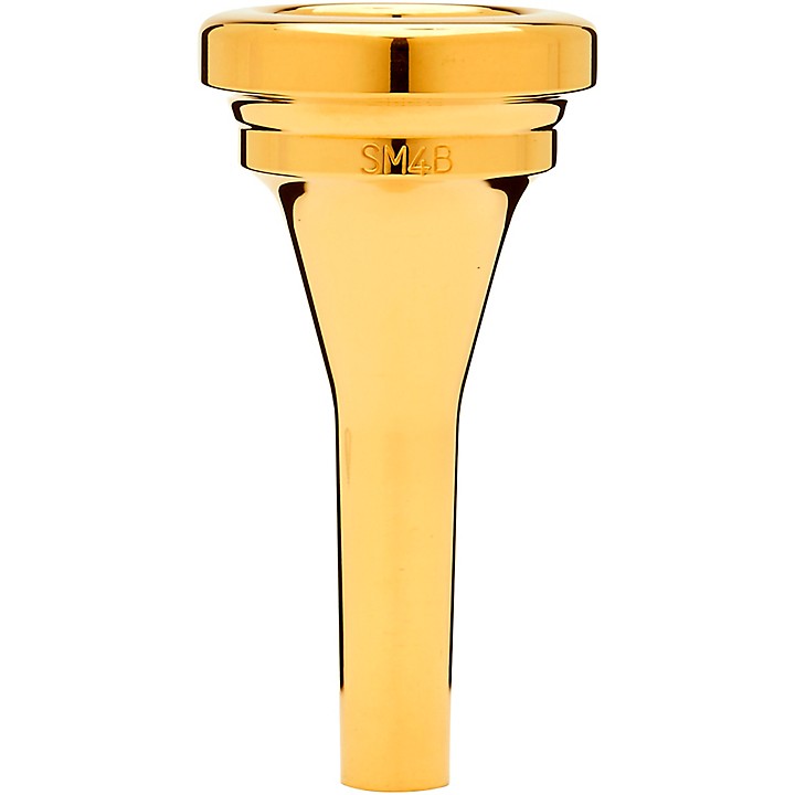 Denis Wick - Steven Mead Series Baritone Horn Mouthpiece in Gold 4
