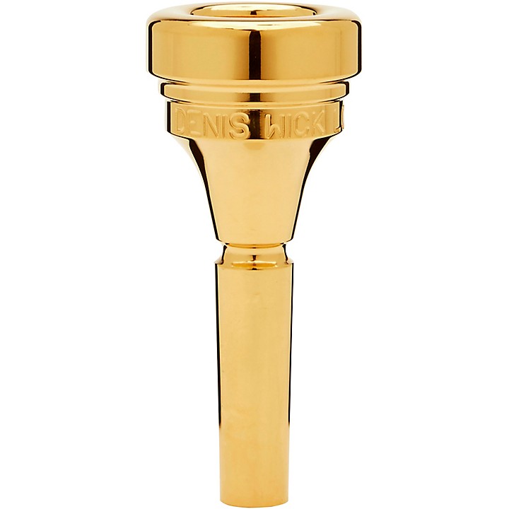 Denis Wick - Classic Series Tenor Horn – Alto Horn Mouthpiece in Gold 4