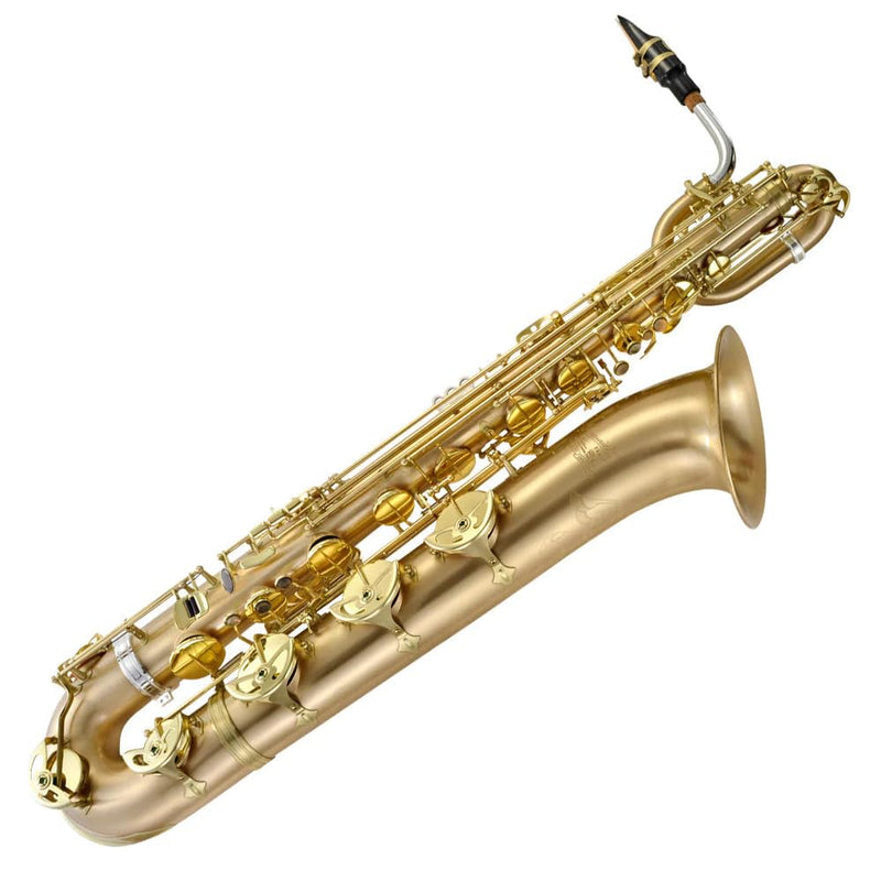 P. Mauriat - Le Bravo 200 Baritone Saxophone - Gold Brass Matte Body