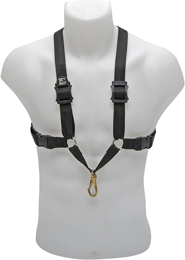 BG - Harness Sax Strap for Men with Snap Hook
