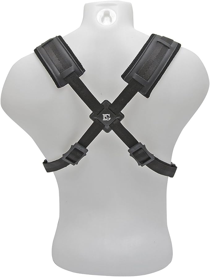 BG -  Womens Universal Sax Comfort Harness Metal Snap Hook- Black