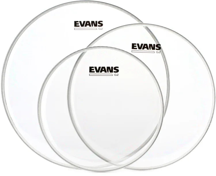 Evans - G2 Clear 3-piece Tom Pack - 12/13/16 inch