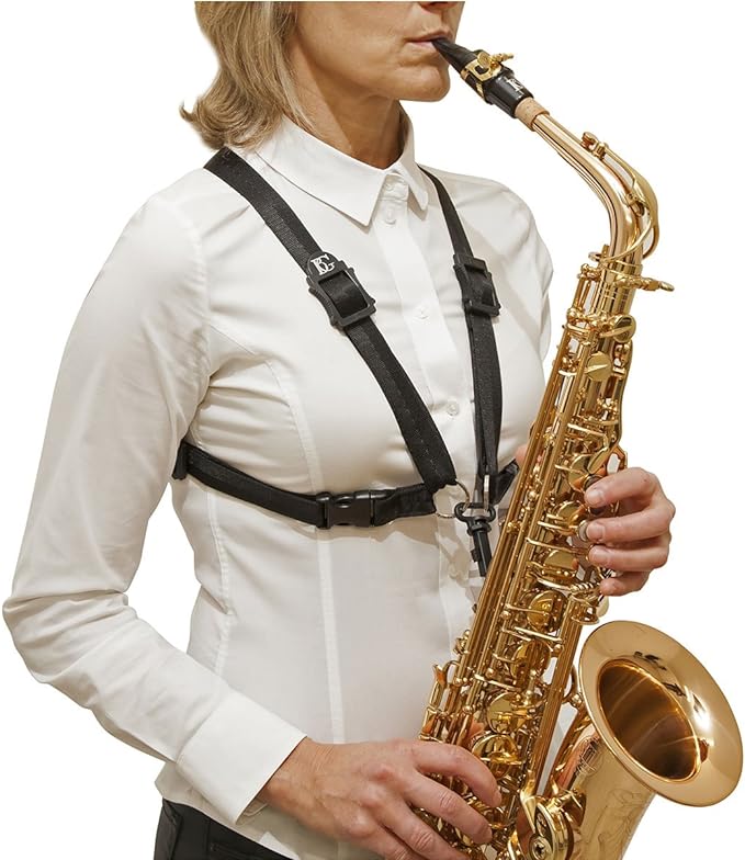 BG - Ladies' Alto/Tenor Saxophone Harness with Snap Hook
