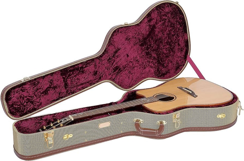Alvarez - ABC1 Deluxe Wood Case for Acoustic Bass Guitar