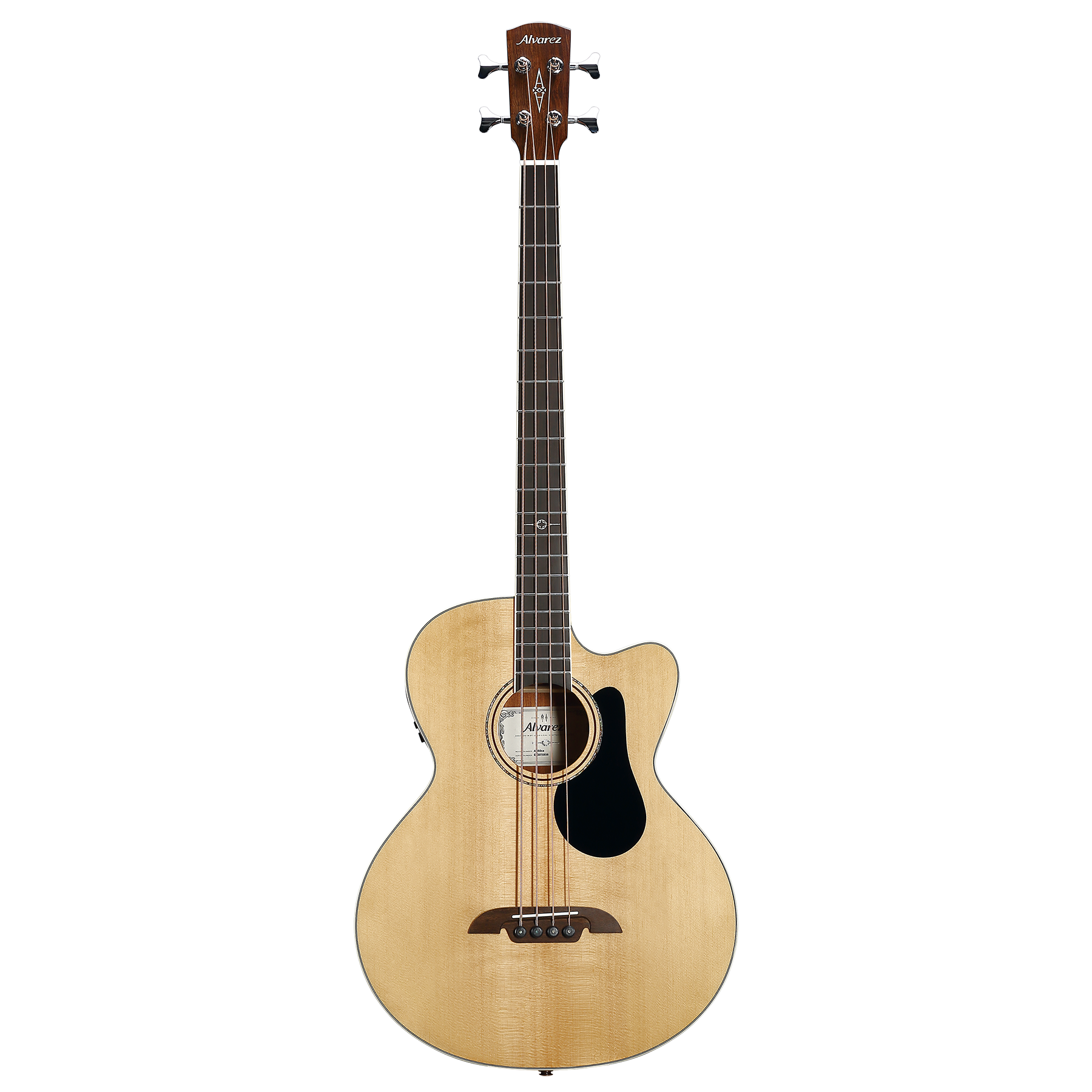 Alvarez - AB60ce Acoustic-electric Bass Guitar - Natural