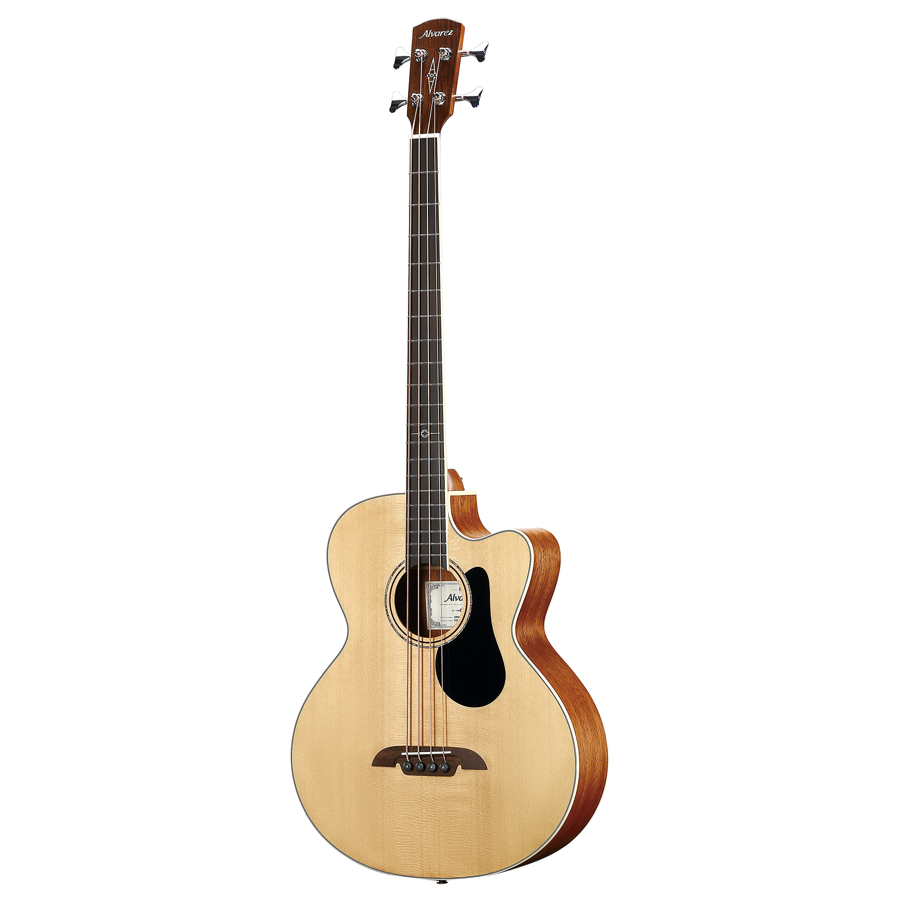 Alvarez - AB60ce Acoustic-electric Bass Guitar - Natural