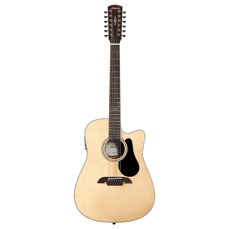 Alvarez - AD60ce 12-string Acoustic-electric Guitar - Natural