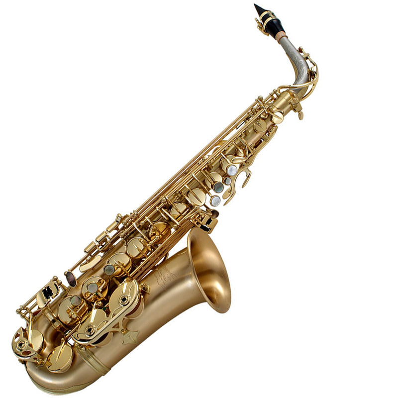 P. Mauriat - Le Bravo Tenor Saxophone - Gold Brass Matte Body