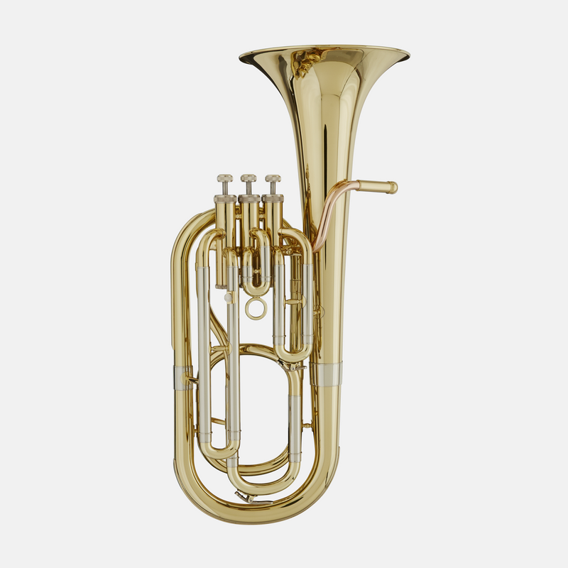 Blessing - Baritone Horn, 3-Valve, Small Bore, Clear Lacquer, Outfit