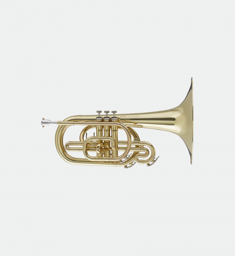 Blessing - Marching Mellophone in F, .462" Bore, Clear Lacquer, Outfit
