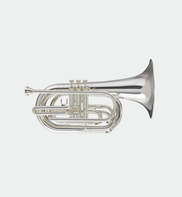 Blessing - Marching Baritone in Bb, .571" Bore, Silver-Plate, Outfit