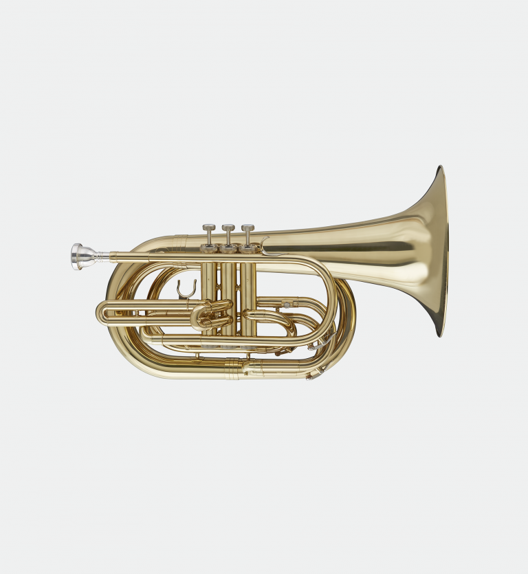 Blessing - Marching Baritone in Bb, .571" Bore, Clear Lacquer, Outfit