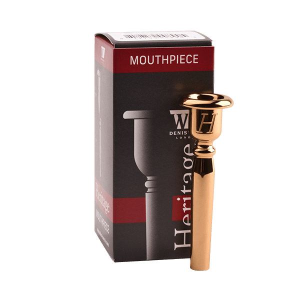 Denis Wick - Heritage Series Trumpet Mouthpiece in Gold 4X