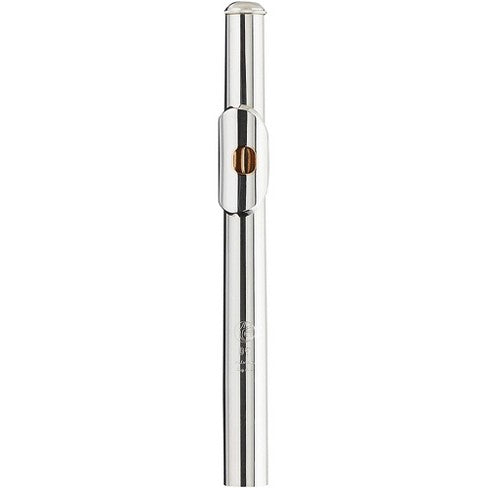 Tomasi Headjoint, Silver Light, 835Ag tube, .925 lip-plate, 14k riser