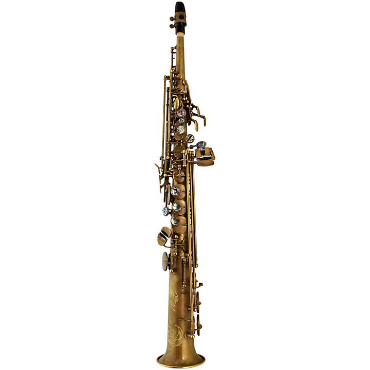 P. Mauriat - System 76 One-Piece Professional Soprano Saxophone Un-Lacquered Un-lacquered
