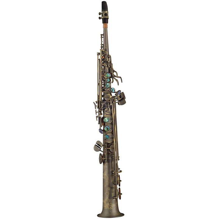 P. Mauriat - System 76 One-Piece Professional Soprano Saxophone Dark Lacquer