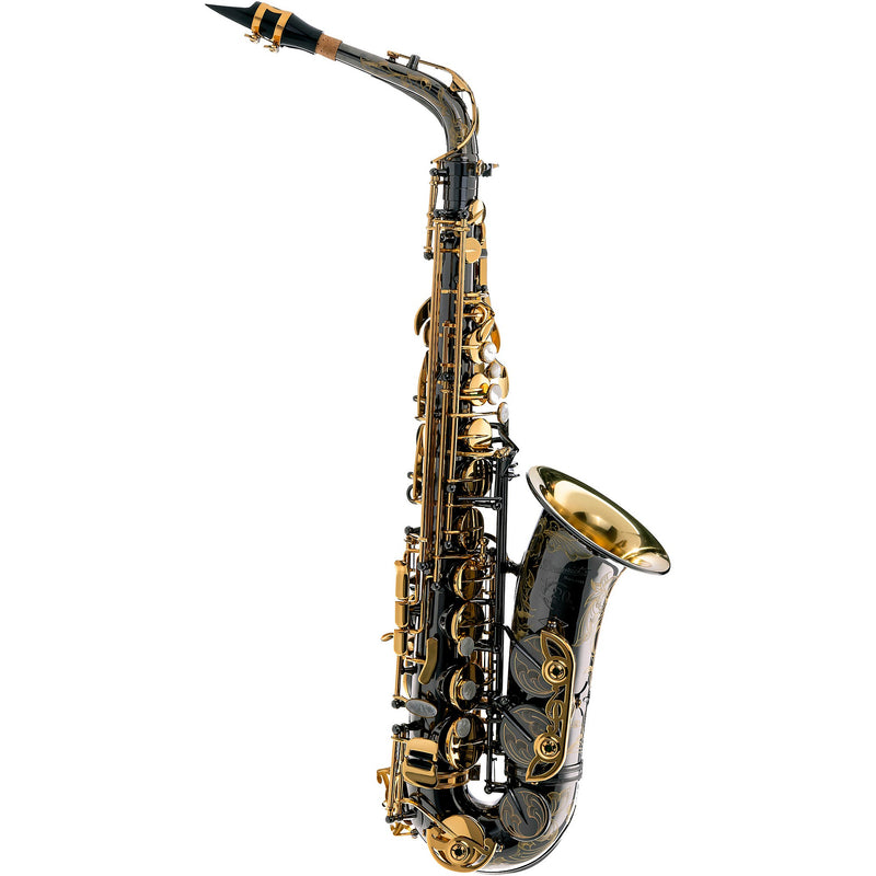 P. Mauriat - 20th Anniversary PMXA-67RBX20 Alto Saxophone  Black Nickel with Gold-lacquered Keys