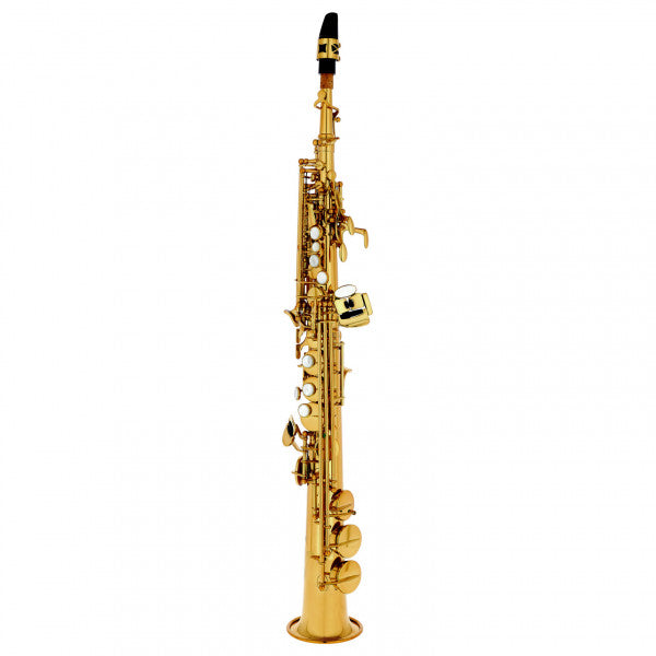 P. Mauriat - Advanced Soprano Saxophone, 1-Piece Body, Gold Lacquer, Outfit