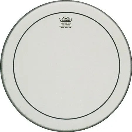 Remo - Powerstroke P3 Coated Bass Drumhead - 18 inch with 2.5 inch Impact Pad