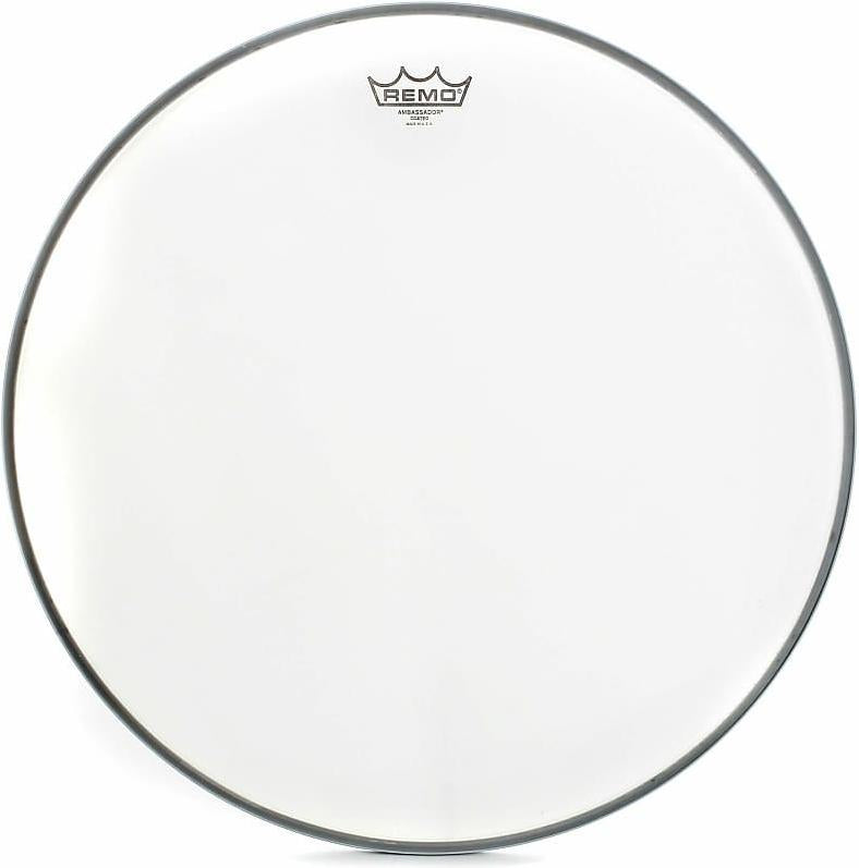 Remo - BR121600 Ambassador 16" Bass Drum Head Smooth White