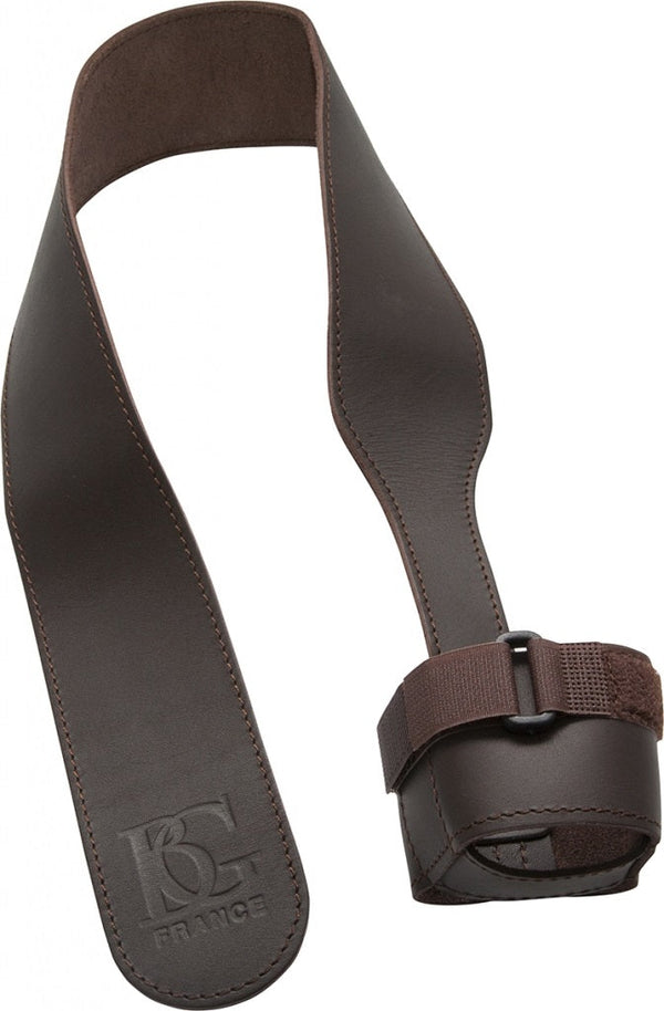BG - Bassoon Leather Seat Strap With Adjustable Cap