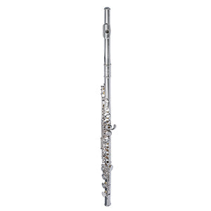 Tomasi Intermediate Flute, 7 Series - .925 Lip-plate and Riser, Open Hole, B Foot