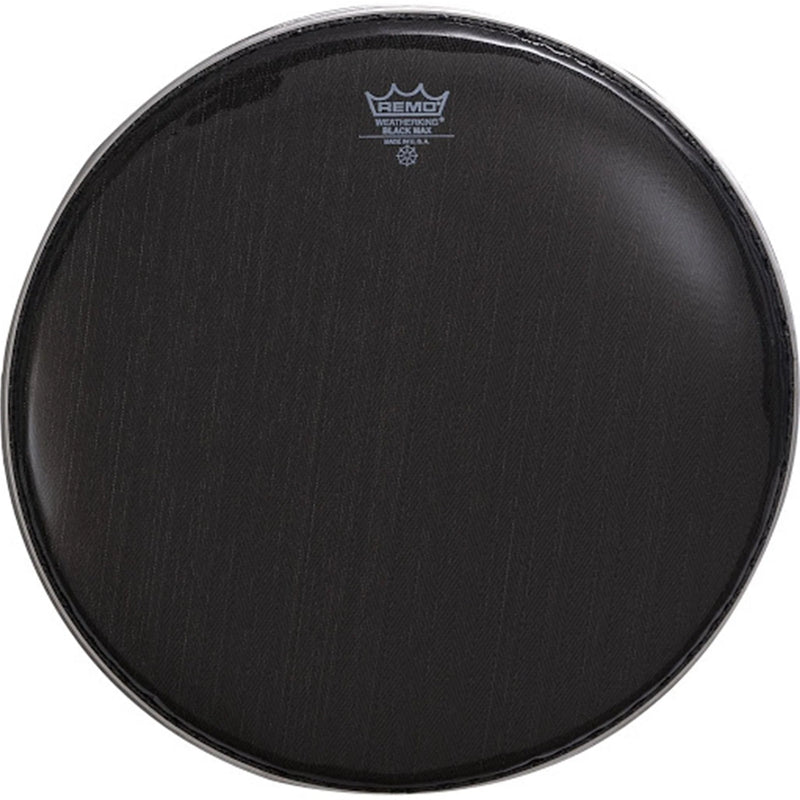 Remo - Black Max KS161400 14" Marching Snare Drum Head, w/Mylar Bottom