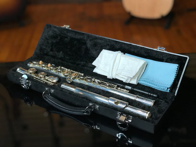 Blessing Flute C Foot - Silver-Plate Outfit with Hard Case BFL-1287