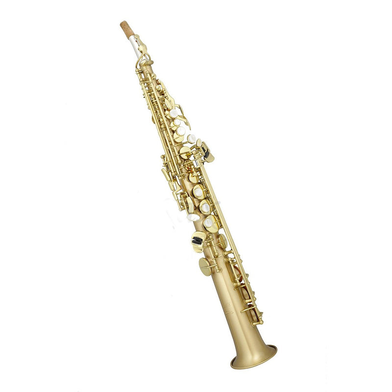 P. Mauriat - Le Bravo Soprano Saxophone - Gold Brass Matte Body