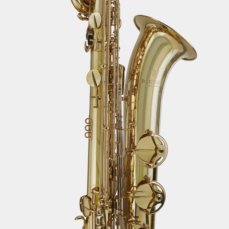 Blessing - Eb Baritone Saxophone, Gold Lacquer, Outfit