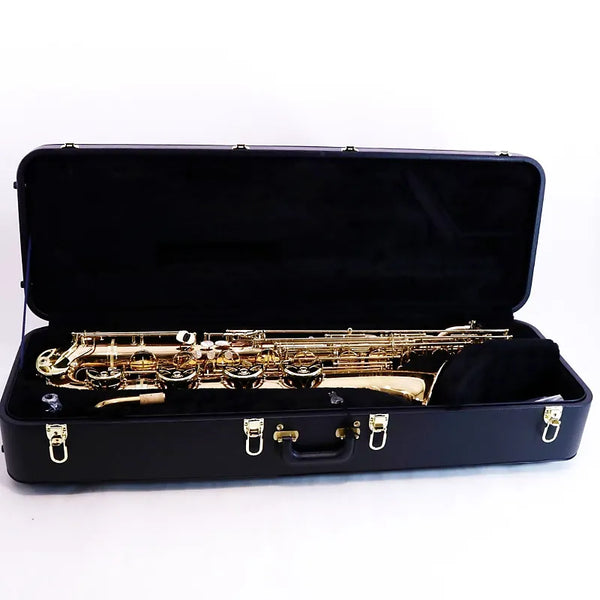 P. Mauriat LeBravo Intermediate Baritone Gold Brass Low A Saxophone 