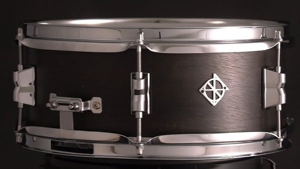 Dixon - Little Roomer 4x12 Black Coal Satin Snare Drum