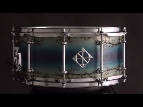 Dixon - Artisan 6.5x14 Enchanted Ash Electric Blue Burst