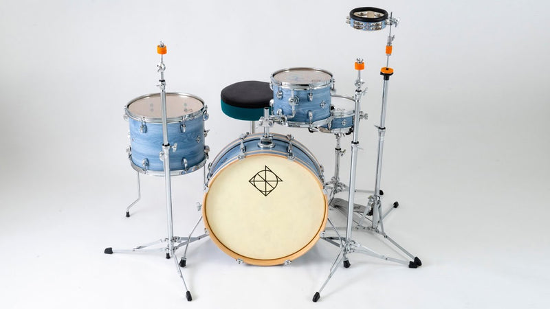 Dixon - Little Roomer 5-Piece Drum Shell Pack, Cerulean Frost