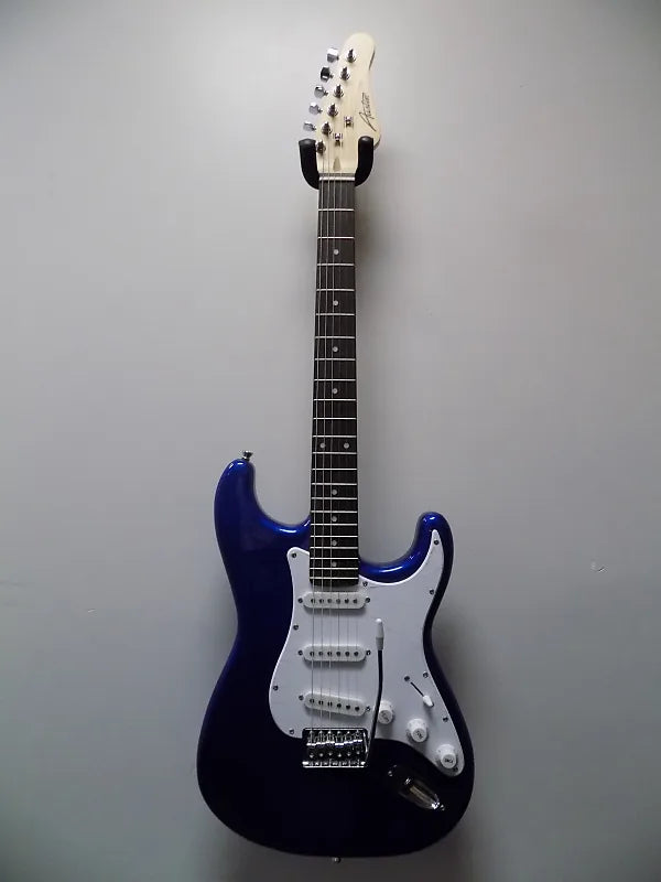 Austin - AST100BL Double Cutaway Electric Guitar - Blue