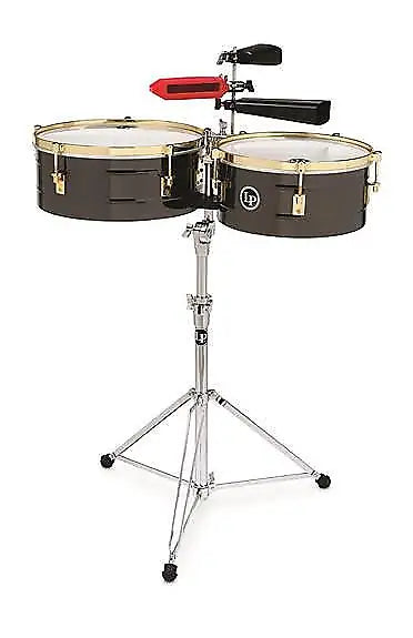 LP - Arena Series Fausto Cuevas III Timbale Set 14/16 w/Stand LP1416R