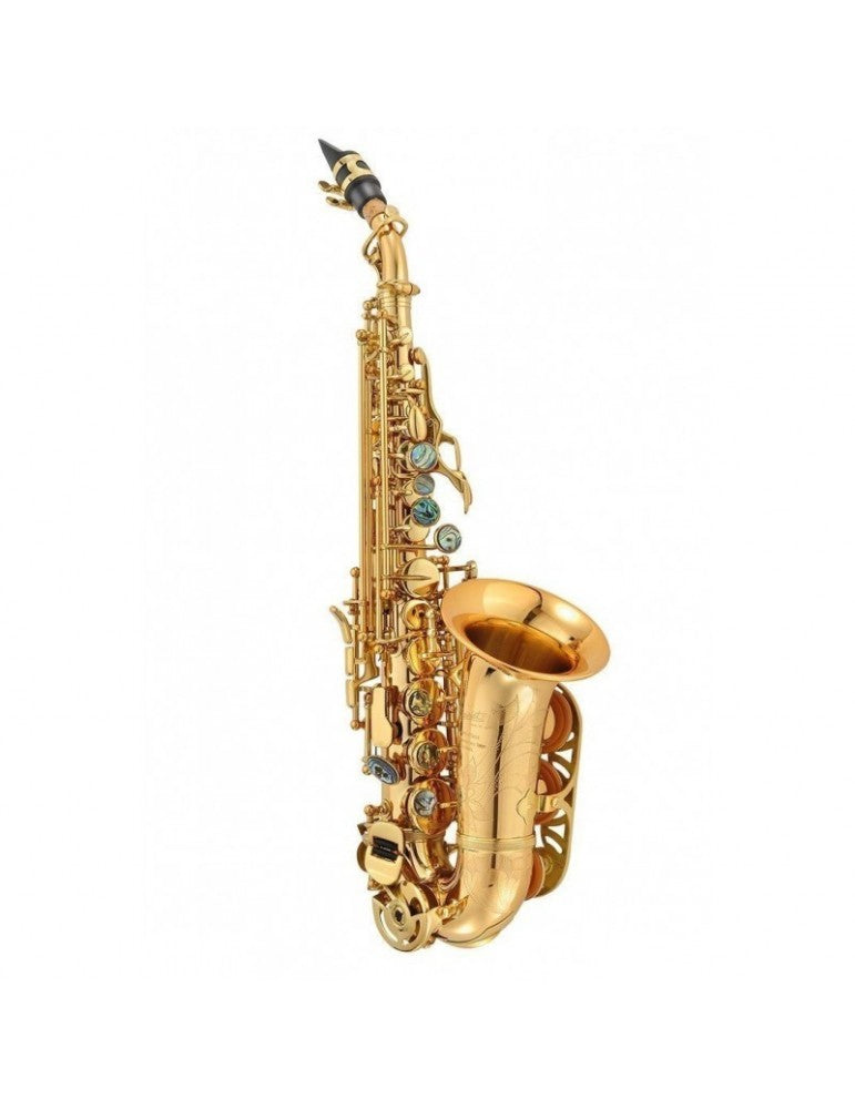P. Mauriat - PMSS-2400GL Curved Soprano Saxophone Gold Lacquer