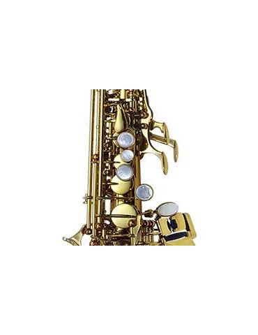 P. Mauriat - Advanced Soprano Saxophone, 1-Piece Body, Gold Lacquer, Outfit