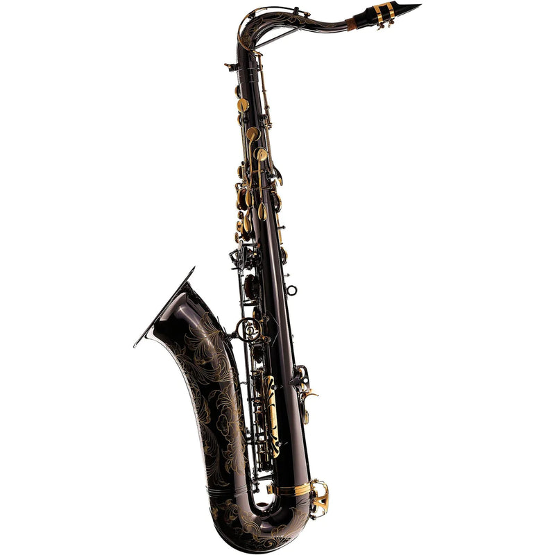 P. Mauriat 20th Anniversary Kirk Whalum PMXT-66RBX20 Tenor Sax - Black Nickel with Gold-lacquered Keys
