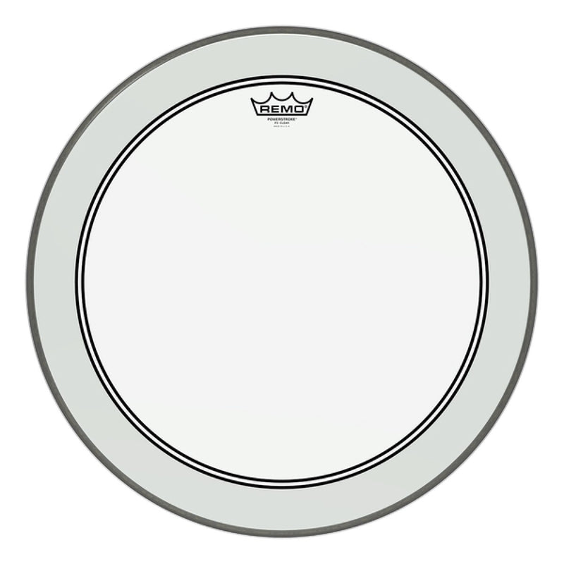Remo - PowerStroke 3 P31320C2 20" Bass Drum Head, Clear