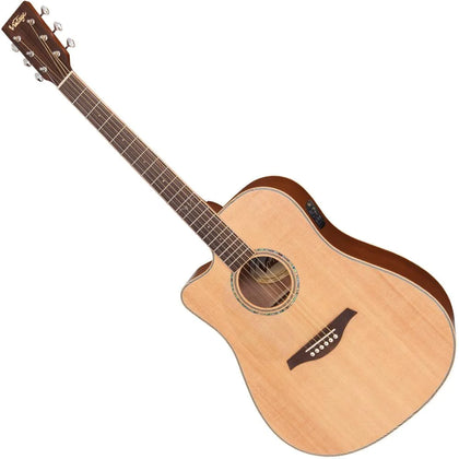Austin - AA25-DS Acoustic Guitar Natural Satin