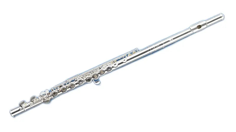 Tomasi Intermediate Flute, 7 Series - .925 Lip-plate and Riser, Open Hole, B Foot